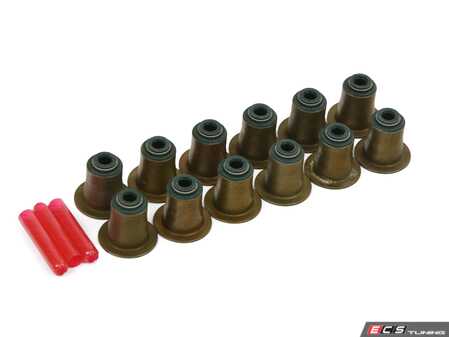 ES#3478287 - 11340035853 - Valve Seal Repair Kit - Exhaust - Stop burning oil at start-up - Elring - BMW MINI