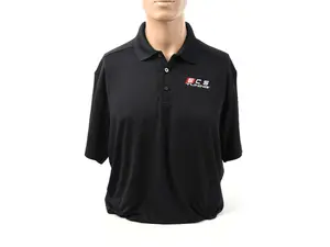 Black ECS Tuning Polo - Extra Large