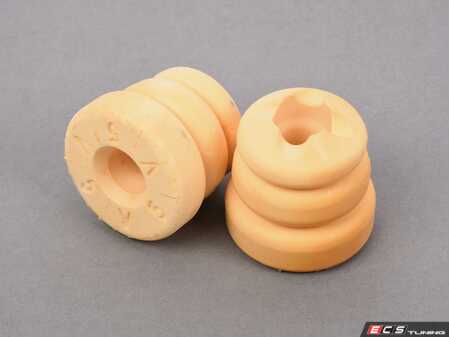 ES#5425439 - 31336859768KT - F8X Upgrade Bump Stop Kit - Front - Upgrade your ride quality by replacing F3X factory standard bump stops with the shorter F8X bump stops. - Genuine BMW - BMW
