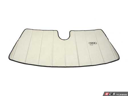 ES#3233971 - ZAW064360N - Front Sunshade  - Protect your interior from harsh UV rays and keep cabin temperatures down with this custom-fit sunshade. - Genuine Volkswagen Audi - Audi