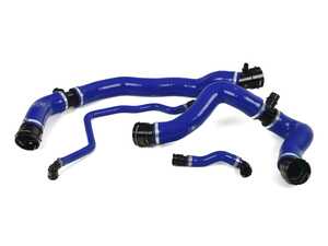 ES#4780503 - B58-BSCHK-BLU - B58 Billet/Silicone Coolant Hose Kit - Blue - Upgrade your cooling system and prevent costly failure! - Vargas Turbo Technologies - BMW
