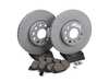 ES#4830630 - MK7145BS8KT - Front Brake Service Kit - Basic (288X25) - Featuring Zimmermann Rotors and Pagid Pads - Assembled By ECS - Volkswagen