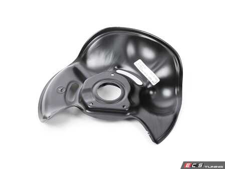 ES#1653980 - 1244201344 - Brake Dust Shield - Left Side - Protects the brake rotor from road debris and the elements - Genuine Mercedes Benz - Mercedes Benz
