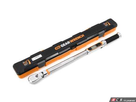 ES#4016976 - KDT85196 - 1/2" Flex Head Electronic Torque Wrench With Angle Head - Professional quality torque wrench. 25-250 ft lbs - Gear Wrench - Audi BMW Volkswagen Mercedes Benz MINI Porsche
