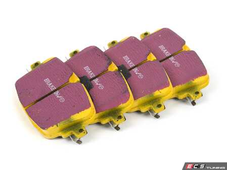 ES#4871800 - DP42516R - Rear Yellowstuff Brake Pads - EBC's premium sport street pad that offers high friction levels and heat fade resistance - EBC - Audi