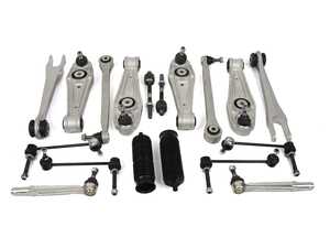 ES#4715980 - 20001-00620 - Porsche 986 Boxster Front & Rear Control Arms & Ball Joints Suspension Kit - Set Of 18 - Featuring Hamburg Technic Front & Rear Control Arm Set! Refresh your worn suspension components with this one click kit! - Hamburg Tech - Porsche