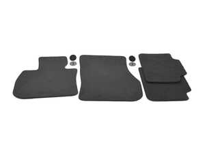 ES#4763071 - 51475A498E7 - MINI Black - Floor Mat Carpet Set (Front & Rear) - Priced As Set - Replace or upgrade to factory MINI carpets - Genuine MINI - MINI