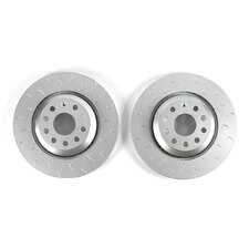 ES#5446370 - 034-301-2020 - 1-Piece Rear Brake Rotor Upgrade Kit - Pair (310mm X 22mm) - Geomet Anti-Corrosion Coating, CM-250 Special Alloy Designed Specifically To Reduce Warping from Hard Street Use - 034Motorsport - Audi Volkswagen