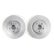 1-Piece Rear Brake Rotor Upgrade Kit - Pair (330mm X 22mm)