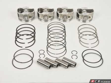 ES#5444712 - 329248sd - JE Performance Forged Piston Set *Scratch And Dent* - Includes rings, wire locks, and 21mm wrist pins - 83.0mm bore (0.5mm overbore), 92.8mm stroke (stock) - Scratch & Dent - Audi Volkswagen