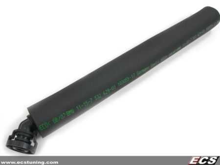 ES#19637 - 11157532629 - Crankcase Ventilation Dipstick Hose - From oil separator to dipstick tube - Genuine BMW - BMW