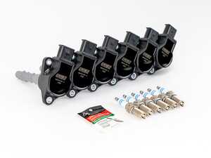 ES#5492038 - 060474LA02KT3 - M272 Ignition Service Kit - Set of six Bosch plugs and ECS ignition coils for Mercedes M272 engines. - Assembled By ECS - Mercedes Benz