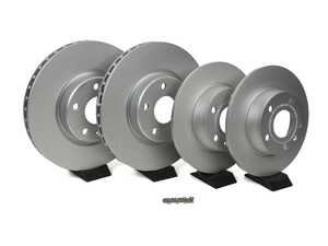 ES#5433738 - 312272fr2KT - Front & Rear Brake Rotor Kit (312x25/272x10) - Features Brembo's special UV paint treatment that guarantees superior corrosion resistance. - Brembo - Volkswagen