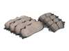 ES#5445251 - B9SFRP3KT - Front & Rear DD23 "Daily Driver" Ceramic Brake Pad Set - This enthusiast-developed pad offers confident stopping power, very low dust, quiet braking, and a positive initial bite. The perfect choice for your daily-driven Euro! - ECS - Audi