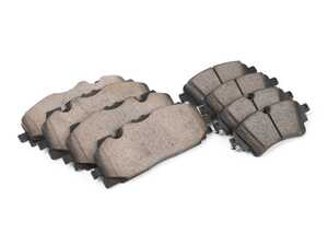 ES#5445251 - B9SFRP3KT - Front & Rear DD23 "Daily Driver" Ceramic Brake Pad Set - This enthusiast-developed pad offers confident stopping power, very low dust, quiet braking, and a positive initial bite. The perfect choice for your daily-driven Euro! - ECS - Audi