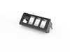 ES#5455924 - 057417LA01 - E70 X5 Interior Switch Panel - Direct-fit switch panel for your X5! Effortlessly control your lighting, audio, winch, and accessories with an OEM-style finish. - ECS - BMW