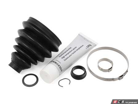 ES#5446103 - 1k0498203gKT - Outer CV Boot Kit - Priced Each - Replace your torn or leaking CV boot. - Genuine Volkswagen Audi - Audi