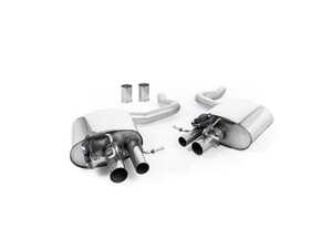 ES#5446480 - SSXMZ127 - Milltek Rear Silencers - W205 Mercedes C-Class C63S Coupe - For Vehicles with Factory Valve Control Only - Milltek Sport - Mercedes Benz
