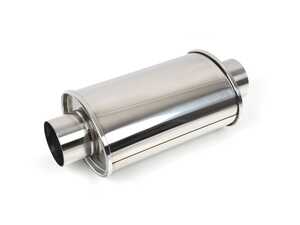 ES#4629945 - 1143 - Vibrant ULTRA QUIET Resonator 2.75in Inlet / Outlet X 13.75in - Vibrant Performance - 