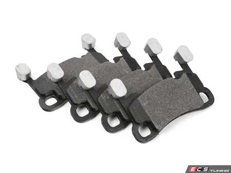 ES#4846396 - 9Y0698451AC - Rear Brake Pad Set - Does not include brake wear sensors - Textar - Porsche