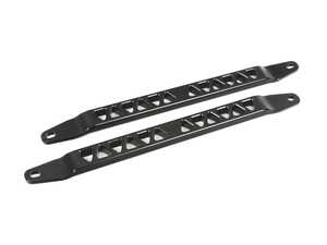 ES#4899792 - BMSBILSCB-BLK - BMS Billet Strut Cross Braces - Anodized Black - Add a little color and upgrade the appearance of your engine bay! - Burger Motorsports - BMW