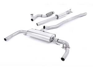 ES#3603902 - SSXMZ110 - Milltek Valved Cat Back Exhaust System - Resonated - Cat Back Resonated Valved - EC Approved - Milltek Sport - Mercedes Benz