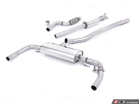 ES#3603902 - SSXMZ110 - Milltek Valved Cat Back Exhaust System - Resonated - Cat Back Resonated Valved - EC Approved - Milltek Sport - Mercedes Benz