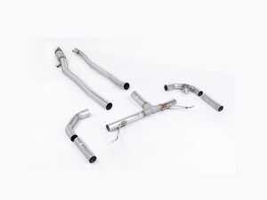 ES#4858680 - SSXMZ145 - Milltek Valved Cat-Back Exhaust System - Valved / Resonated - Connects to OE Tailpipes - Milltek Sport - Mercedes Benz