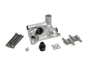 ES#4932103 - 462-635-0038 - Gen3 TSI Oil Cooler Adapter Plate Kit - Allows for clean installation of an external oil cooler - iABED Industries - Audi Volkswagen