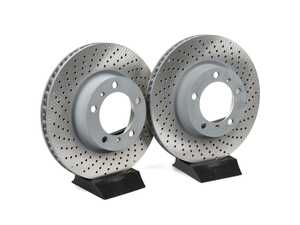 ES#5425604 - 98135140101KT4 - Front Brake Rotors - Pair (315x28) - Restore the stopping power in your vehicle. OEM Supplier! - SHW Performance - Porsche