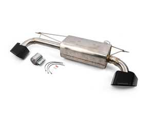 ES#5435517 - D6600078BLKsd - Dinan Free Flow Axle Back Exhaust System *Scratch And Dent* - w/ Black Tips - Scratch & Dent - BMW