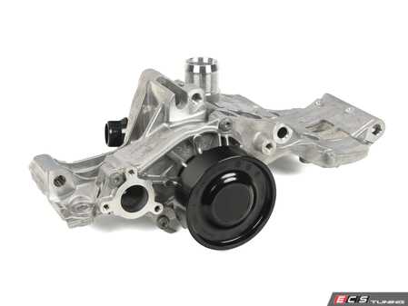 ES#4012646 - 11518631940 - Coolant Pump with Thermostat and Support - Attaches to the side of the engine and pumps the coolant - Genuine MINI - BMW MINI