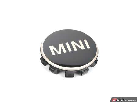 ES#4722837 - 36135A58E10 - MINI Wheel Center Cap Bright Silver - Priced Each - MINI Logo wheel caps - for factory exposed lug nuts. More bronze = Bright Silver - Genuine MINI - MINI