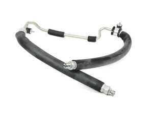 ES#4908394 - 8E0422893N - Power Steering Flex Pressure Hose - Flexible hose that runs between the pump the the rack - Sunsong - Audi
