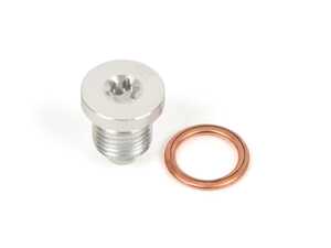 ES#5341313 - HWU1014 - Aluminum Magnetic Oil Drain Plug - Priced Each - Includes crush washer. M14x1.5 - Rein - Audi Volkswagen