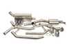 ES#4904361 - IEEXCK8 - IE Catback Exhaust System - B9 A4 - Features high-flow 2.5" piping, 90mm twin exhaust tips, and iE's DroneTrap technology - Integrated Engineering - Audi