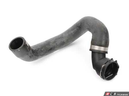 ES#3180934 - 8W0122055AM - Lower Coolant Radiator House  - Hose that connects to the lower flange on the passenger side of the car - Genuine Volkswagen Audi - Audi