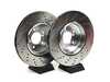 ES#5411658 - E9XM3RARPKT - Rear Brake Rotors - Pair (350x24) - Featuring SHW Performance cross-drilled rotors - SHW Performance - BMW