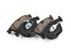 ES#5397038 - E9XM3RBKT - Rear Brake Service Kit - Featuring SHW Cross-Drilled Rear Rotors and ECS DD23 Daily Driver Brake Pads - Assembled By ECS - BMW