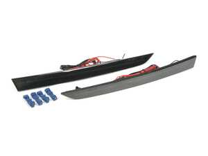 ES#4875992 - EL363.SMOKED - Rennline LED Rear Reflectors - Smoked - Add LEDs and smoked lenses to your rear bumper mounted reflectors - Rennline - BMW