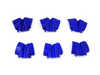 ES#259751 - 03h906921a - Ignition Coil Cover Set - Blue - Set of 6 - (NO LONGER AVAILABLE) - Replace your damaged, or faded coil connector covers with this new complete set. - Genuine European Volkswagen Audi - 
