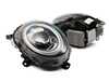 ES#4365052 - MINIF56HL - Sequential Projector LED DRL Headlights - Pair - Mutiple Color Ring Light  - F56 LCI+ Style Full LED DRL and Amber Turn Signal, Driver and Passenger Side For your F55 F56 F57 F54 **Only Fit for MINI with OEM Halogen Head Light** - ZiZa - MINI