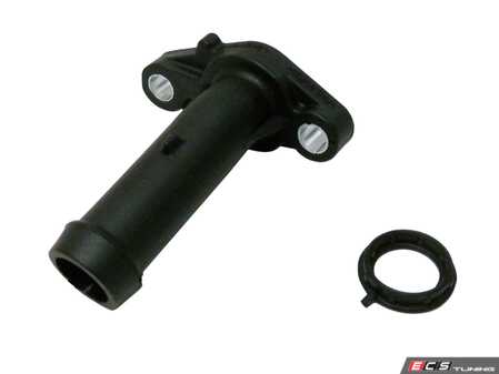 ES#5446937 - 03H121145A - Coolant Pipe - Hose connection found on the back of the block - Hamburg Tech - Volkswagen
