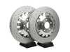 ES#5425309 - 8v0615301r7KT - Front Drilled-Dimpled Lightweight Brake Rotor - Pair - Restore the stopping power in your vehicle. - SHW Performance - Audi