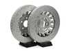 ES#5425309 - 8v0615301r7KT - Front Drilled-Dimpled Lightweight Brake Rotor - Pair - Restore the stopping power in your vehicle. - SHW Performance - Audi