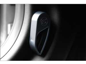 ES#5446962 - G8XHHL - BLACKLINE Performance Edition Hood Latch Handle (LHD) - Anthracite Grey - Improve your BMW's interior styling with a new billet Hood Latch Handle in an anodized finish from Goldenwrench Supply Co! - Goldenwrench Supply Co - BMW