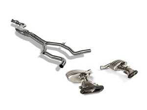ES#5446971 - e-me/ss/2KT - Akrapovic Mercedes W206 C43 AMG Cat Back Exhaust System With Sound Kit - Unleash bolt-on horsepower, shed off factory weight, and command a deep, aggressive tone with this premium cat-back exhaust system. - Akrapovic - Mercedes Benz