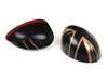 ES#4430531 - 511621476711 - Union Jack Gold Jack Mirror Cap Covers - Set - Attaches to the front of the side mirror housing over the stock mirror cap, peel and stick - ECS - MINI