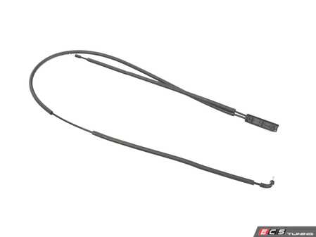 ES#5395907 - 51237411315 - Hood Release Cable - Front cable that connects to the hood latches - Bremmen Parts - BMW