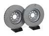 ES#2962257 - RK7612 - Front Ultimax Series Brake Rotors (340x30mm) - An OE quality replacement disc, made of the finest grade iron and a perfect replacement disc for any car. - EBC - Audi Volkswagen